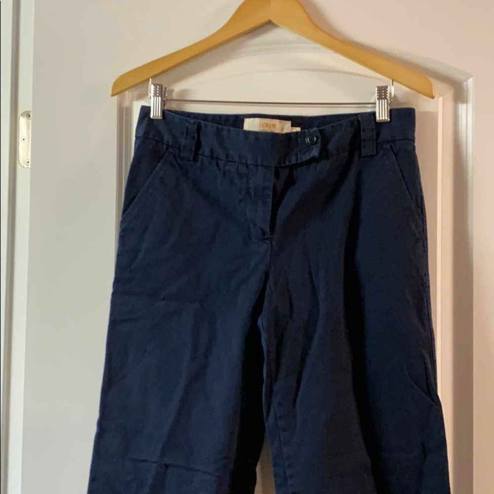 Jcrew flannel lined chinos